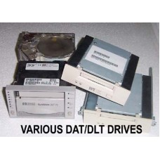 VARIOUS BACKUP DLT/DAT DRIVES 12 TO 70GB
