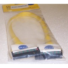 0411310521A- ROUND YELLOW 45CM FLOPPY CABLE 2 HEAD