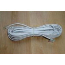 10 METER RJ11 TO RJ11 MOD EM CABLE WHITE BT-110