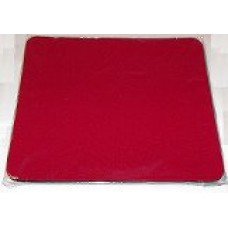 3MM FABRIC TOPPED MOUSE MAT RED 180MM X 220MM
