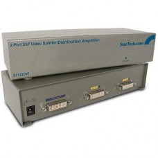 2 PORT DVI VIDEO SPLITTER UK [P/N ST122DVIGB]