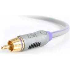 6M/19.1FT SUB-WOOFER AUDIO INTERCONNECT CABLE UK [P/N ZENSUBWFR6]