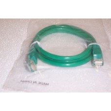 1 METER RJ45 UNSHEILDED BOOTED CABLE GREEN COLOUR