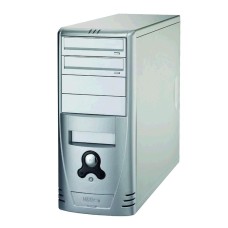 SILVER ATX MIDI TOWER P/N 805S WITH 400W PSU