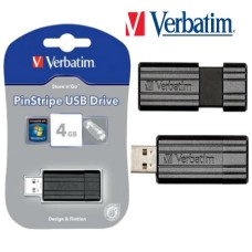 VERBATIM 4GB USB STICKS FLASH DRIVE 49061