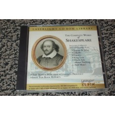 THE COMPLETE WORKS OF SHAKESPEARE WITH COMPLETE PRINTOUT OPTION CDROM [P/N 29SHAKEWORKS]