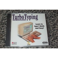 TURBO TYPING TUTORIAL FOR WINDOWS 95 / 3.1 - LEARN TO TYPE! QUICK AND EASY! CDROM [P/N 29TURBTYPE]