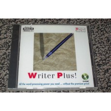 WRITER PLUS ALL THE WORD-PROCESSING POWER YOU NEEDÀ.. WITHOUT THE PREMIUM PRICE! WINDOWS 95 / 3.1 CDROM [P/N 29WRITEPLUS]