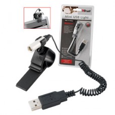 TRUST MINI USB LIGHT NB-1 150P W/NBOOK CLIP 14410