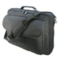 19" BLACK CANVAS LAPTOP NOTEBOOK CASE BAG BRIEFCASE 19 INCH [P/N 35ASL3423]