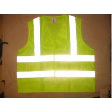 FLUORESCENT HI VISIBILTY WAISTCOAT CLASS 2