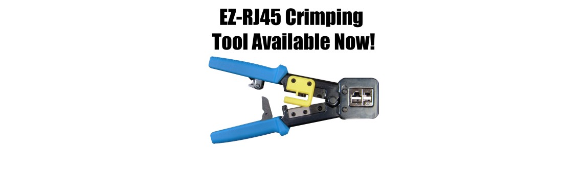 The All New EZ-RJ45 Crimp Tool