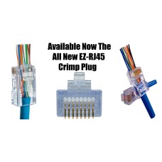 DataPro EZ-RJ45 Crimp End Connectors LAN Network CAT5e CAT6 UTP UK STOCKS Pack Of 20