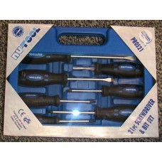 TOOL21PCE -NU-TOOL 21 PC SCREW DRIVER SET